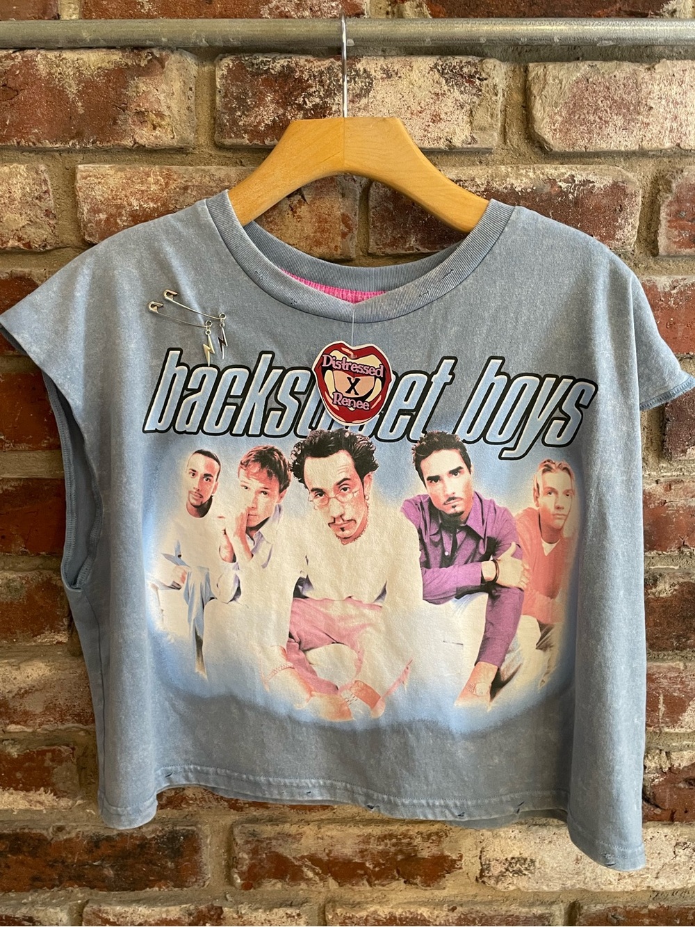 Backstreet Boys Crop Muscle Tee